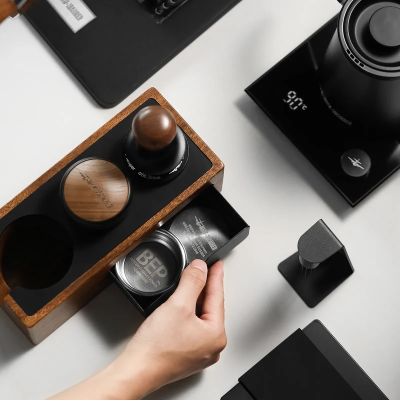 Barista Favorit Vintage Opbevaringsboks Tamper Station