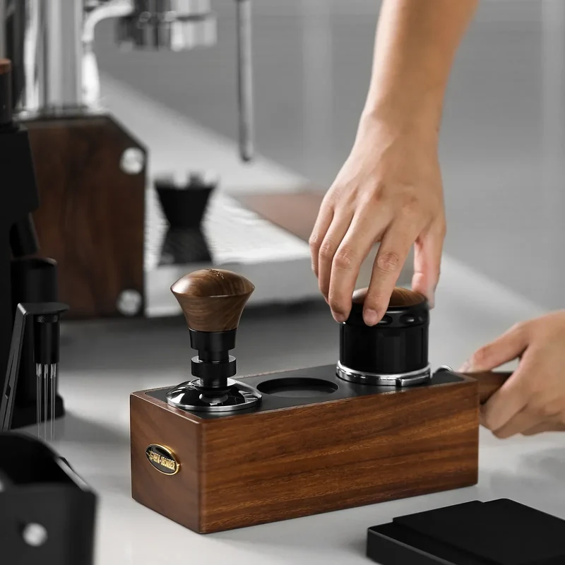 Barista Favorit Vintage Opbevaringsboks Tamper Station