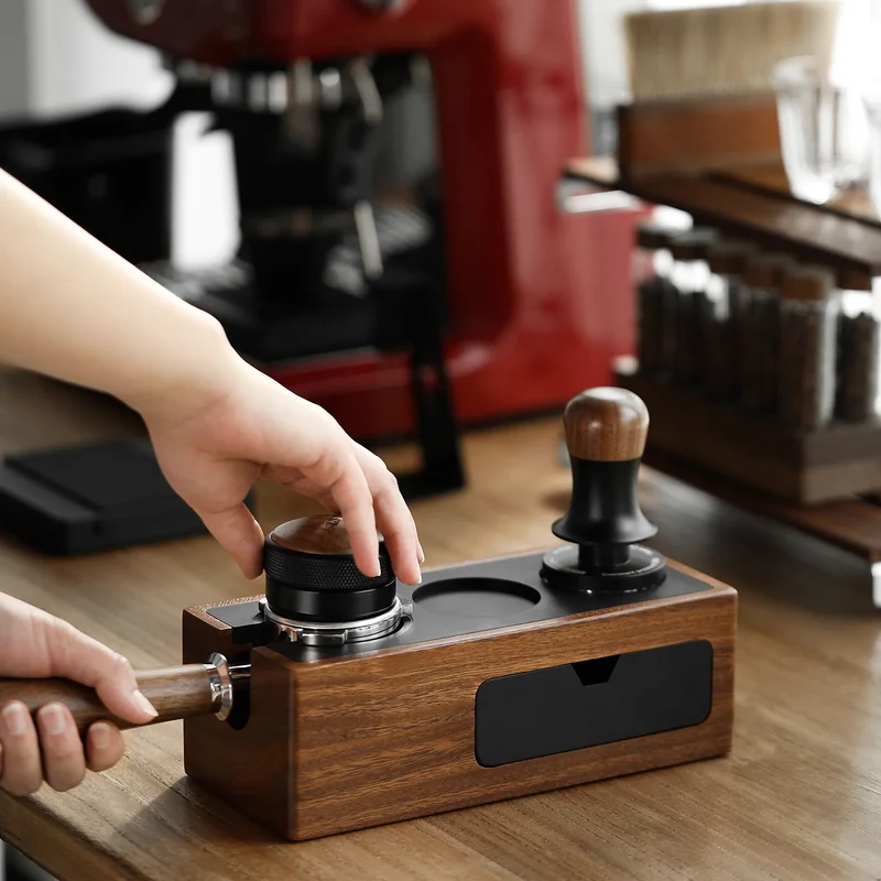 Barista Favorit Vintage Opbevaringsboks Tamper Station