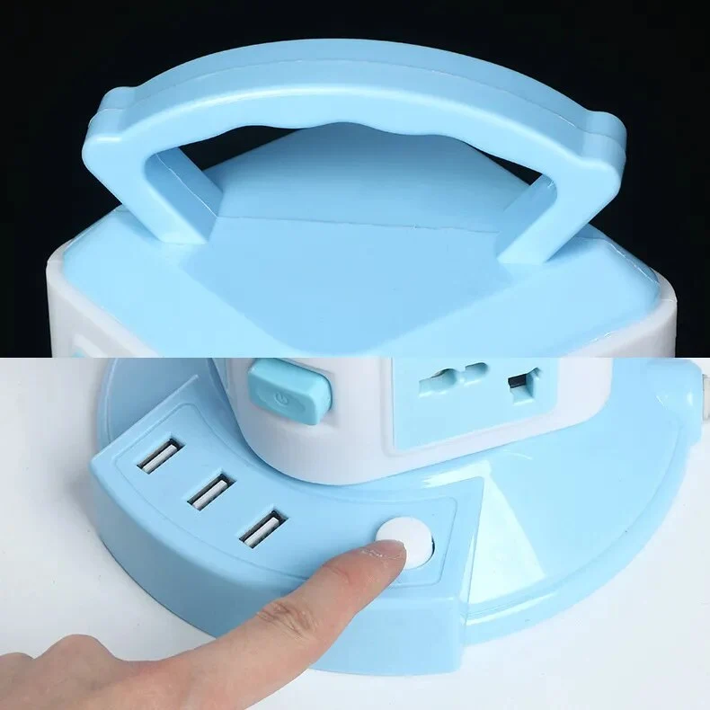 Tower Design Surge Protector Vertikal Strømstik