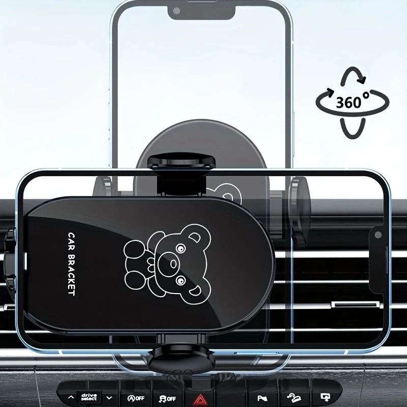 Bear Hug Bil Ventilations Telefon Holder