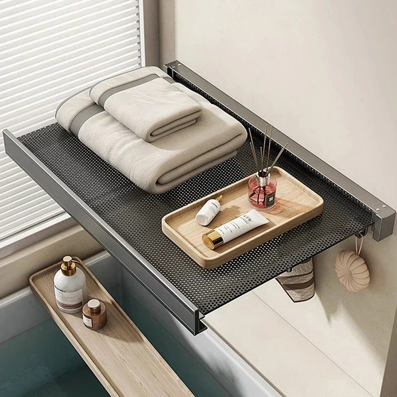 Ultra Suction Expandable Håndklæde Opbevarings Organizer Rack