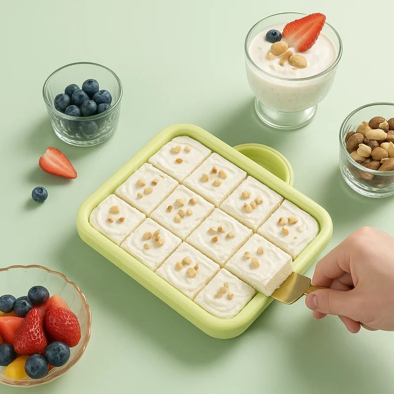 Sofistikeret Frosset Isdessertmaskin Tray