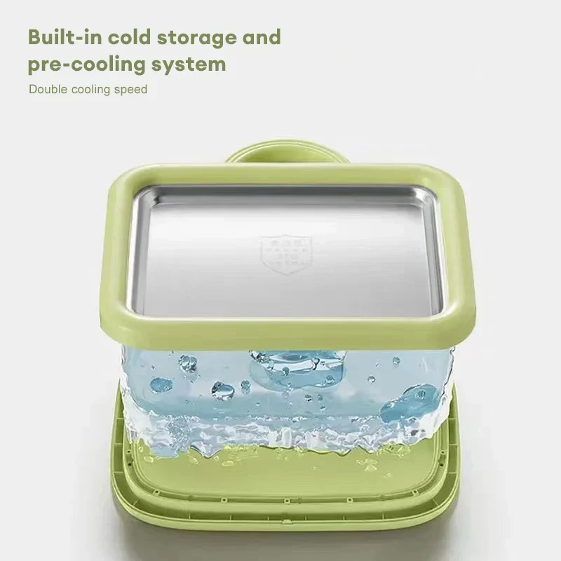 Sofistikeret Frosset Isdessertmaskin Tray