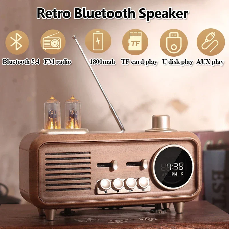 Nostalgia Sound Retro Bluetooth Højttaler