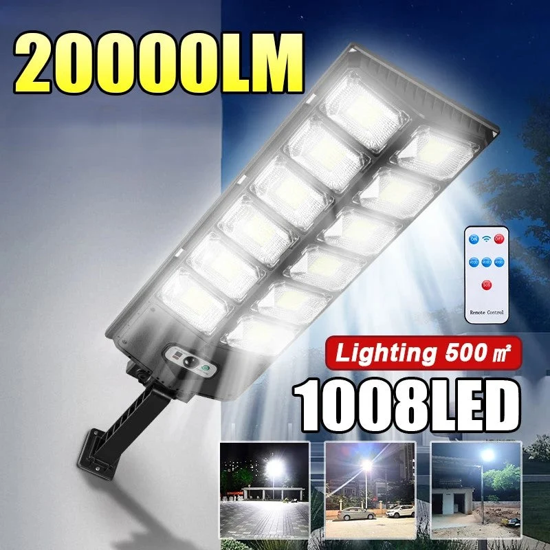 Motion Sense High Lumen Solar Udendørs Lampe