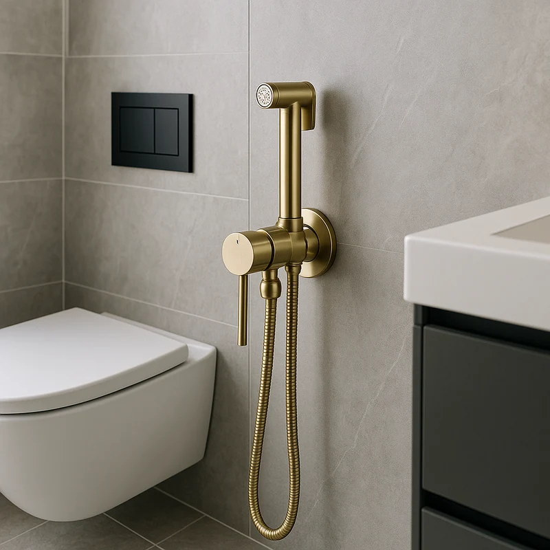 Alltid Rengør Vægmonteret Bidet Spray Vandhane Sæt