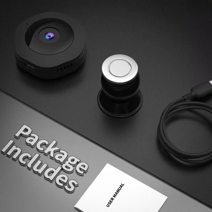 Ultra Mini Usynlig HD WiFi Skjult Kamera