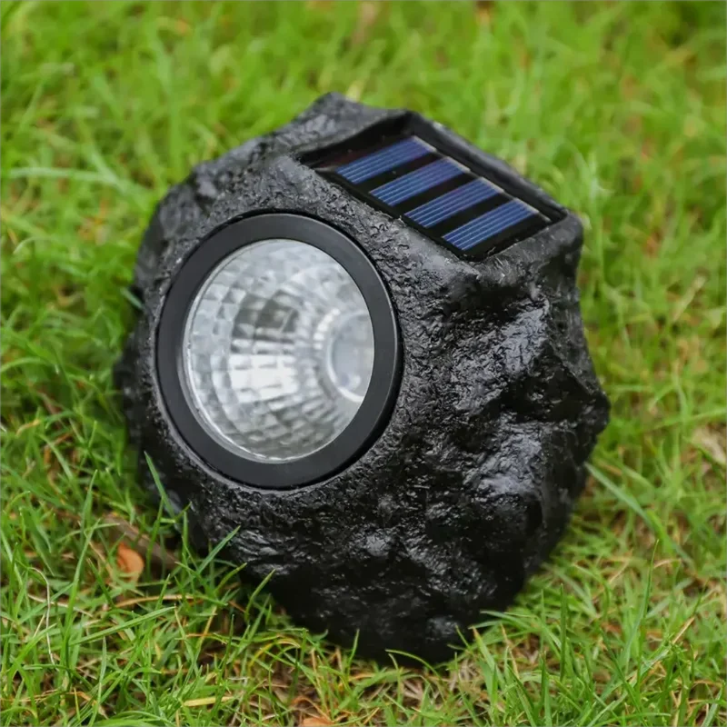 Vandtætte udendørs solstenspotlamper