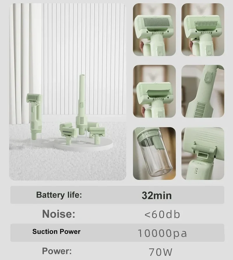 Clean Pet Multifunktionelt Pleje Støvsuger Kit