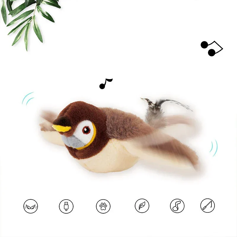 Catch Me Bird Interaktiv Kattelegetøj