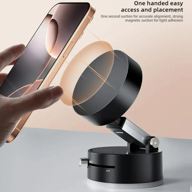 Dynamisk roterende magnetisk bil telefonholder