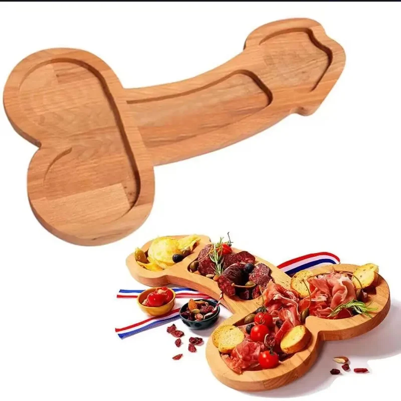 Sjov voksen-tema multi-compartment serveringsbræt
