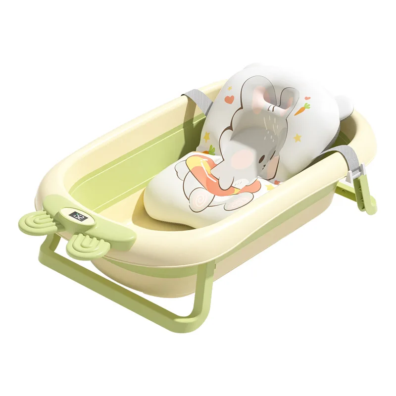 Foldbar temperaturføler visning baby badekar