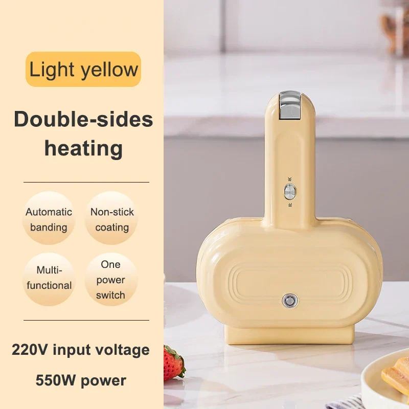 Mini Non-Stick Toast Press Grill Maskine