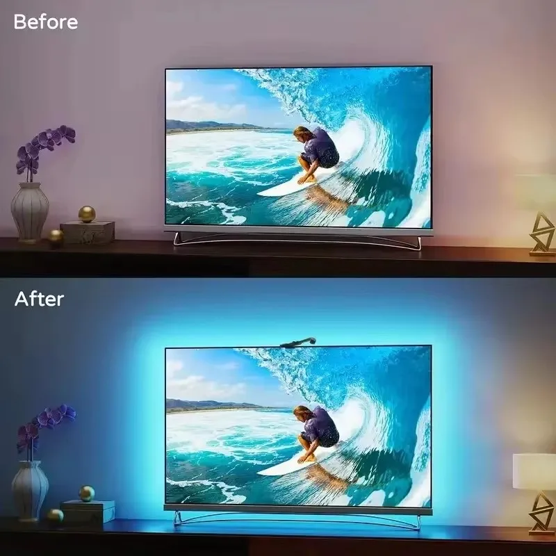 TV Baggrundslys Synkroniser Hjemmebiograf LED Strip