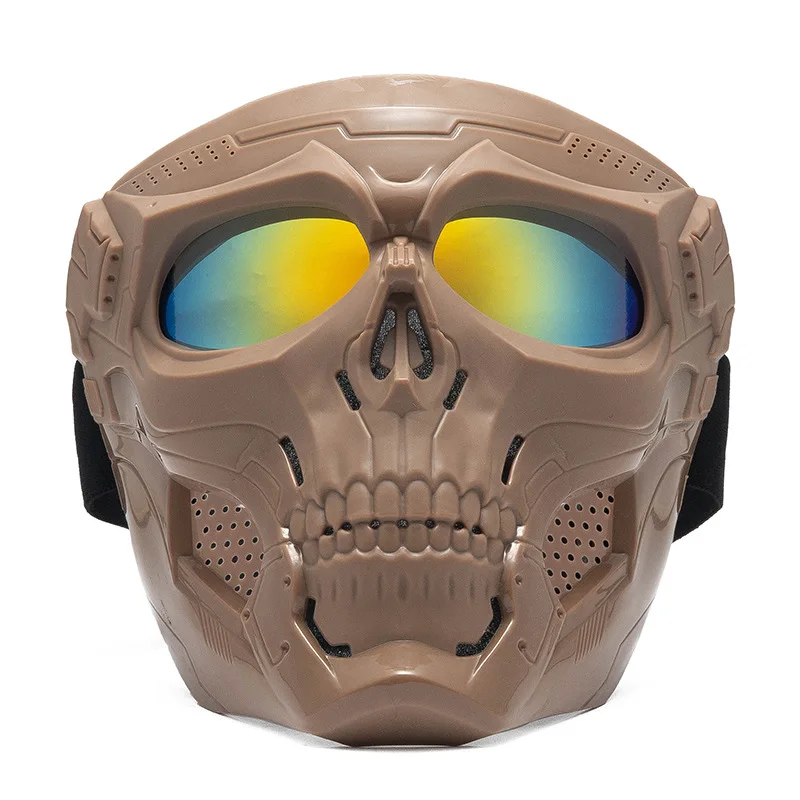 Skull Horror Off-Road Motorcykel Maske