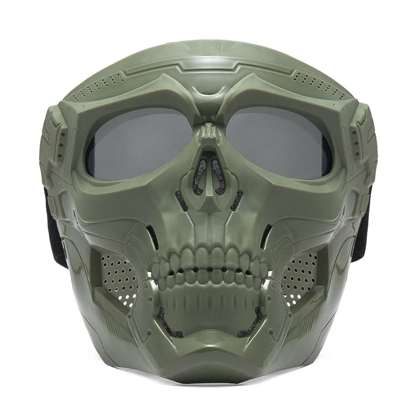 Skull Horror Off-Road Motorcykel Maske