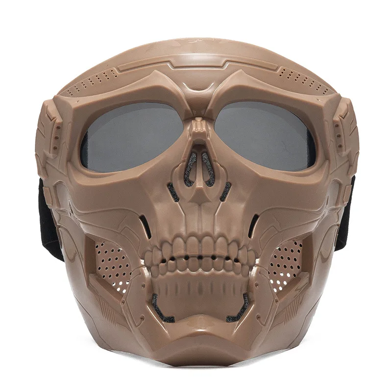 Skull Horror Off-Road Motorcykel Maske