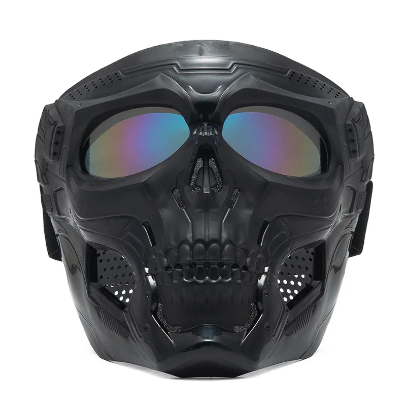 Skull Horror Off-Road Motorcykel Maske