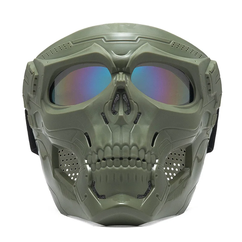 Skull Horror Off-Road Motorcykel Maske