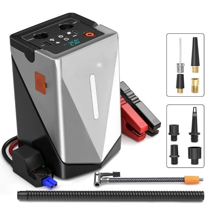 Ultimativ Multifunktionel Bil Strømgenerator Jump Starter