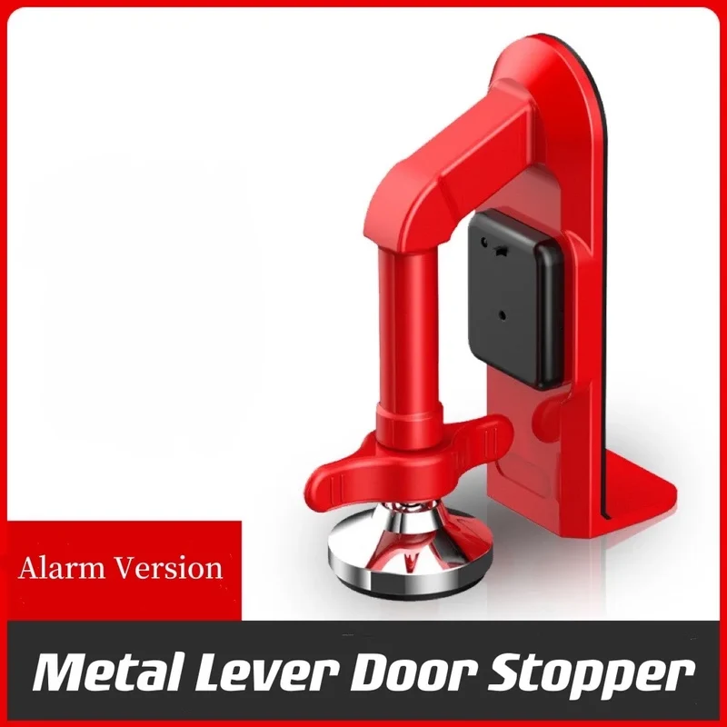 Stærk tyverisikring rejse metal dørstopper alarm