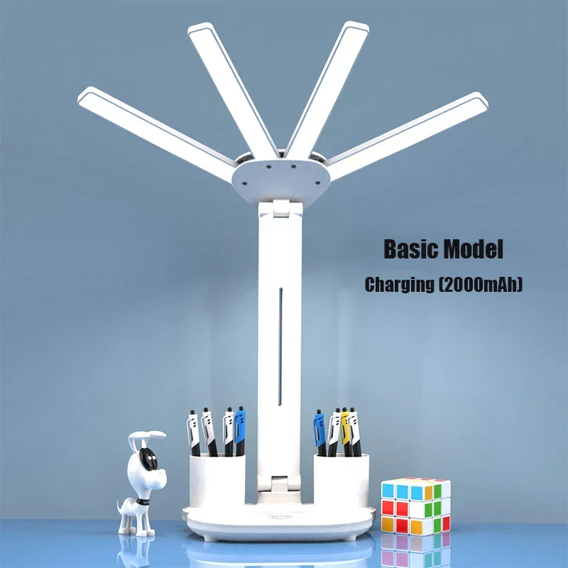 3i1 Multifunktionel Fire-Hoved Smart Bordlampe
