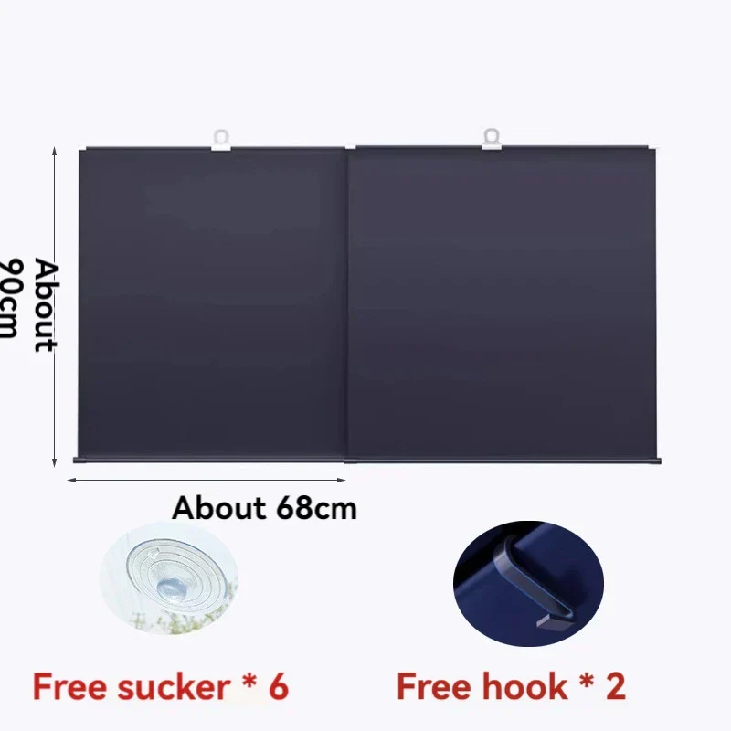 Retractable Anti-UV Light Bil Forrude Solskærm