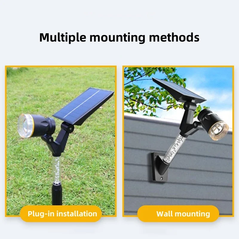 Solar LED Have Hjem Udendørs Sti Spotlights