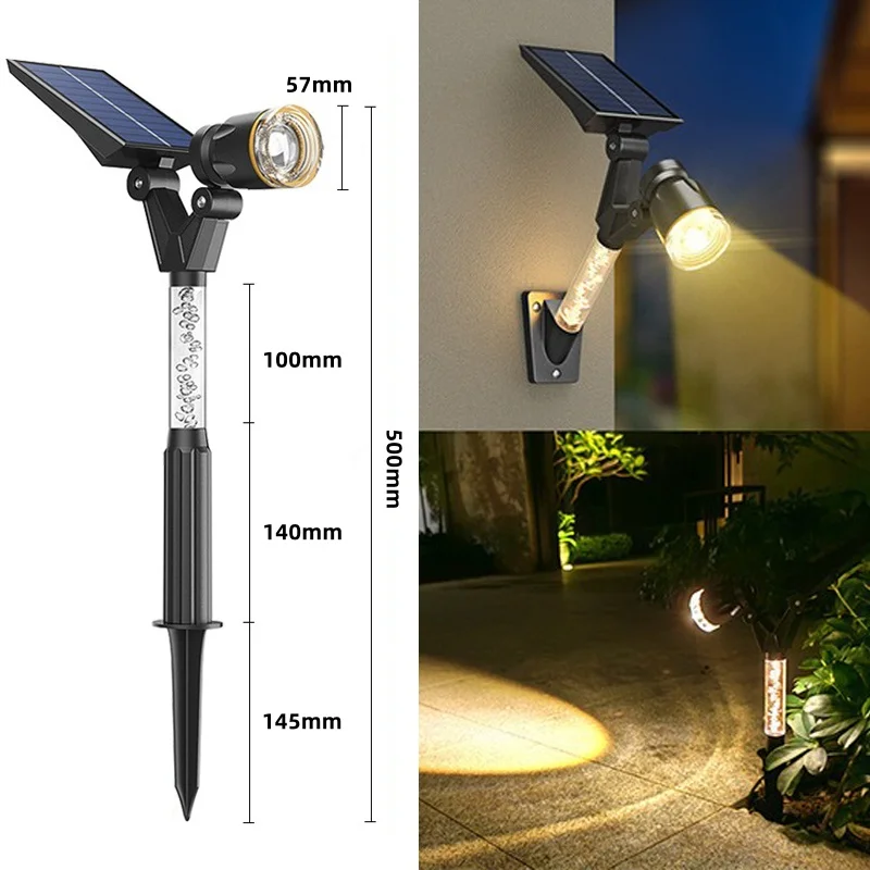 Solar LED Have Hjem Udendørs Sti Spotlights