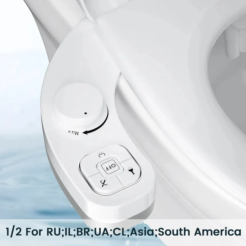 Selvrensende Dual Dyse Ren Hygiejne Bidet