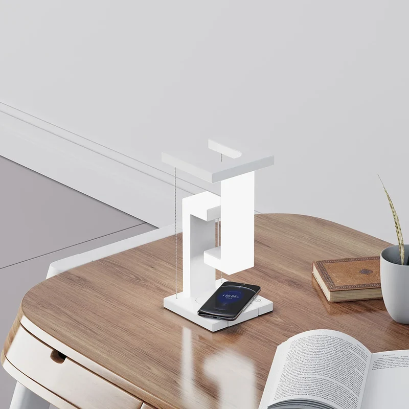 Anti Gravity Orbit Trådløs Opladning Natlampe