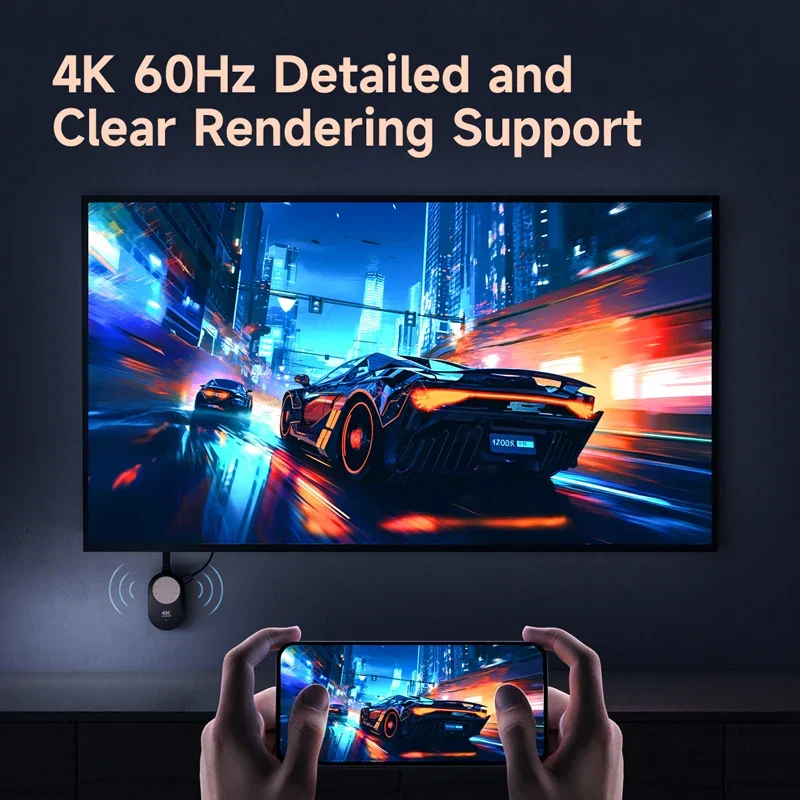 Trådløs Air Screen HDMI Display Dongle Adapter