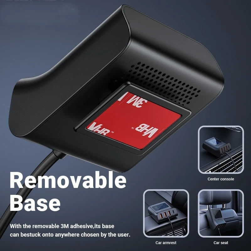 Car USB Splitter Hurtig Opladningsstation