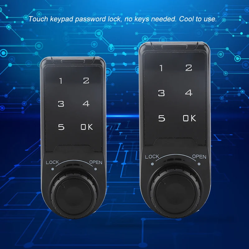 Moderne digital tastatur skabslås