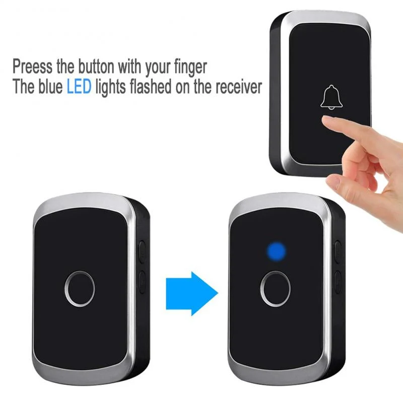 Touch Button Smart Wireless Dørklokke