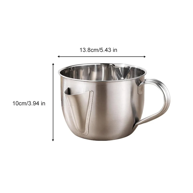 Rustfrit Stål Olie Suppe Fedt Separator