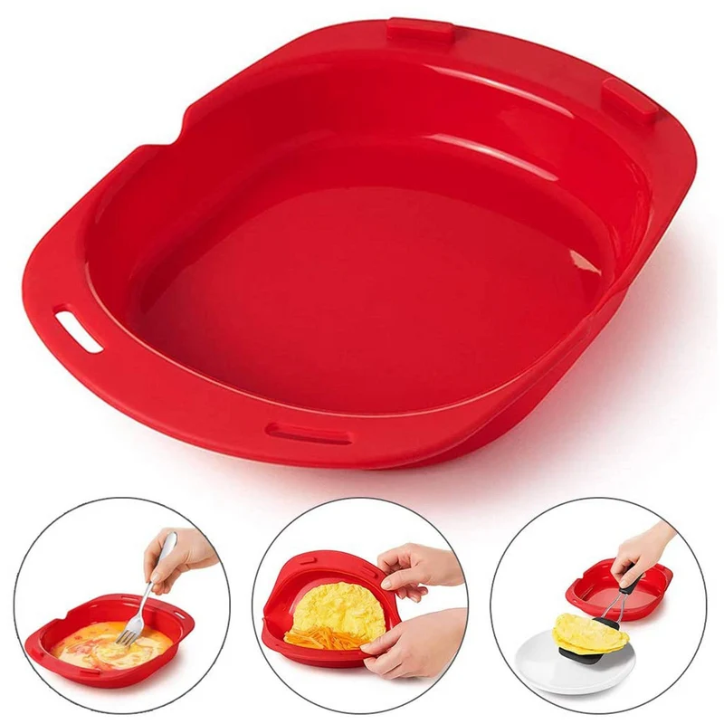 Non-Stick Mikrobølgeovn Omelet Maker