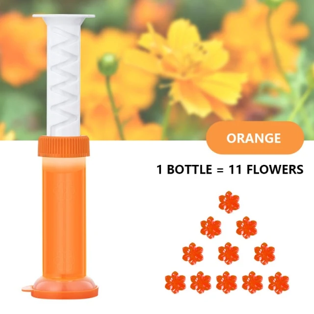 Aromatisk Air Freshener Blomst Gel Toilet Rengøring