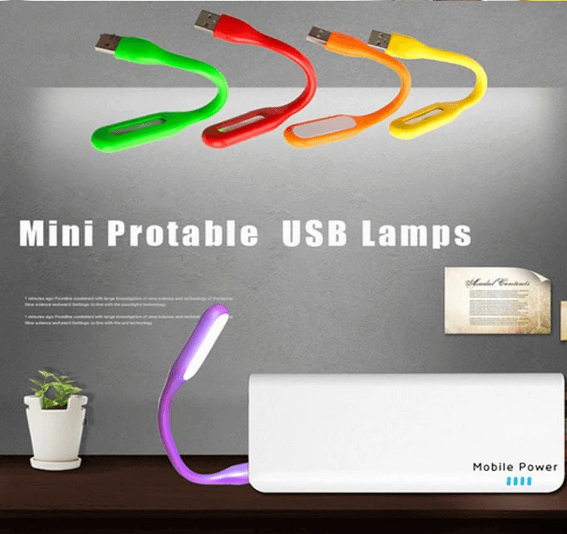 10stk Fleksibel USB Led Lys