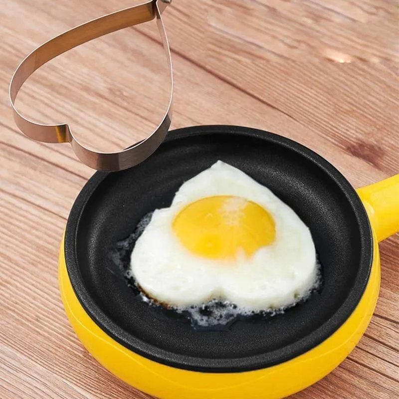 Multifunktionel Non-stick Mini Elektrisk Mad Dampkoger