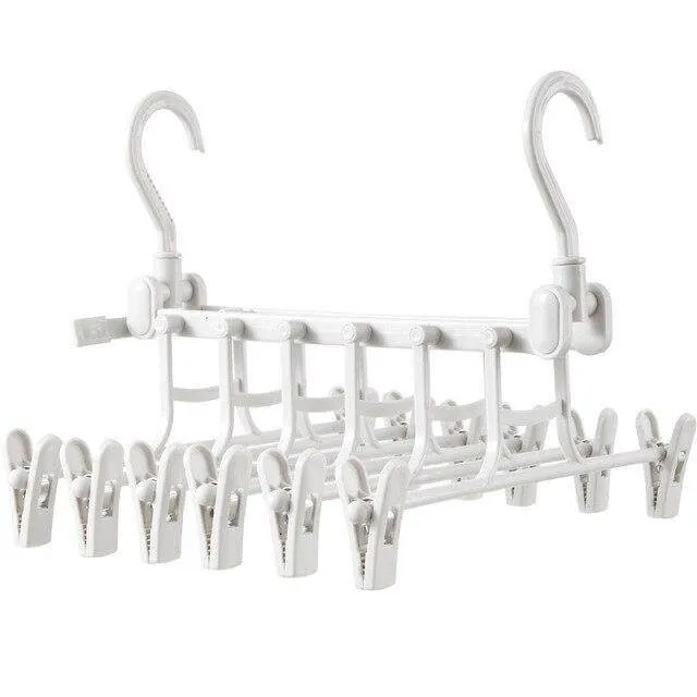Foldbar Non-slip Let Opbevaring Smart Tøj Hanger