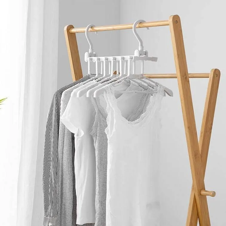 Foldbar Non-slip Let Opbevaring Smart Tøj Hanger