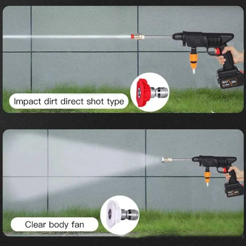 Højtryks elektrisk trådløs bilvasker pistol