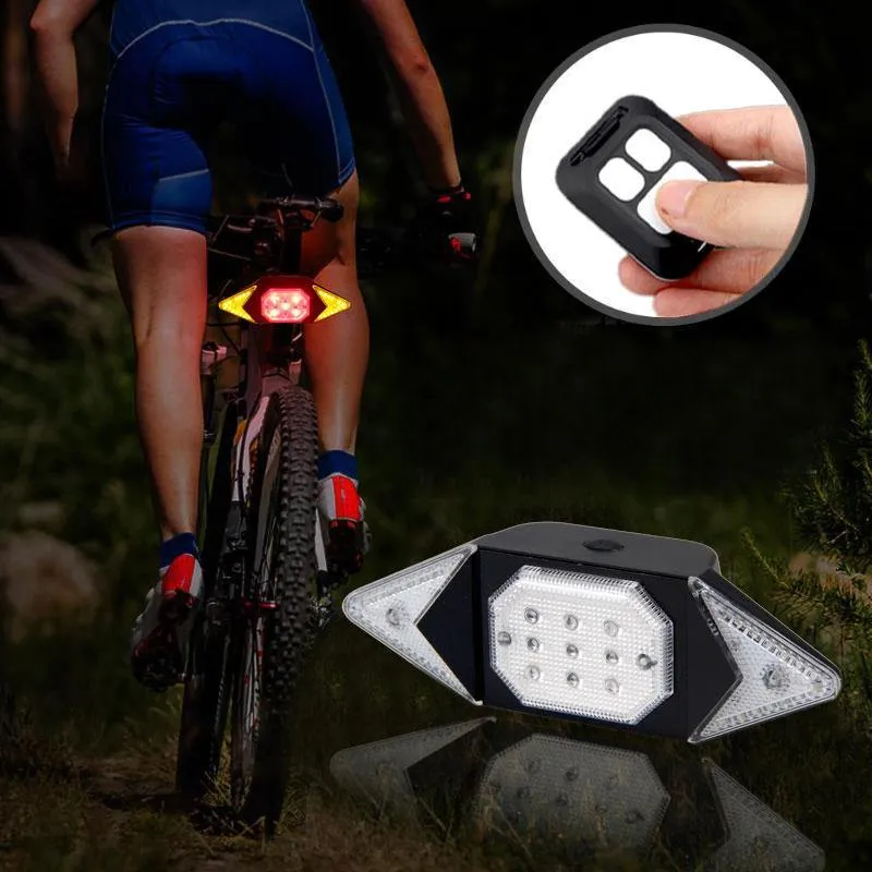 Smart Fjernbetjening Cykel Drejelampe