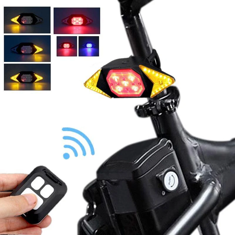 Smart Fjernbetjening Cykel Drejelampe