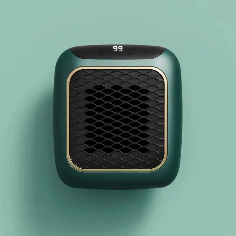Mini vægmonteret elektrisk bærbar varmelegeme