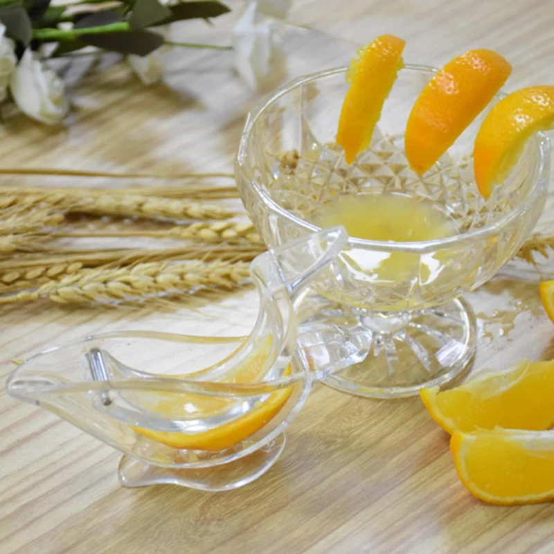 Transparent akryl citronpresser