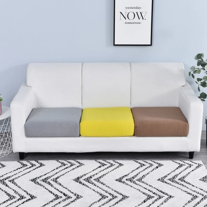 Jacquard Strækbart Pude Sofa Betræk
